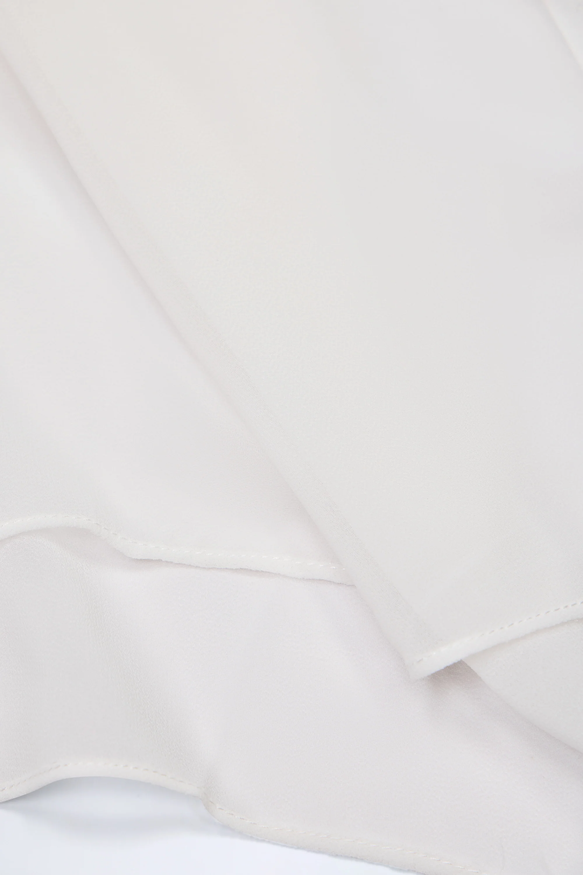 Cowl-Neck Backless Mini Dress in White - Image 5