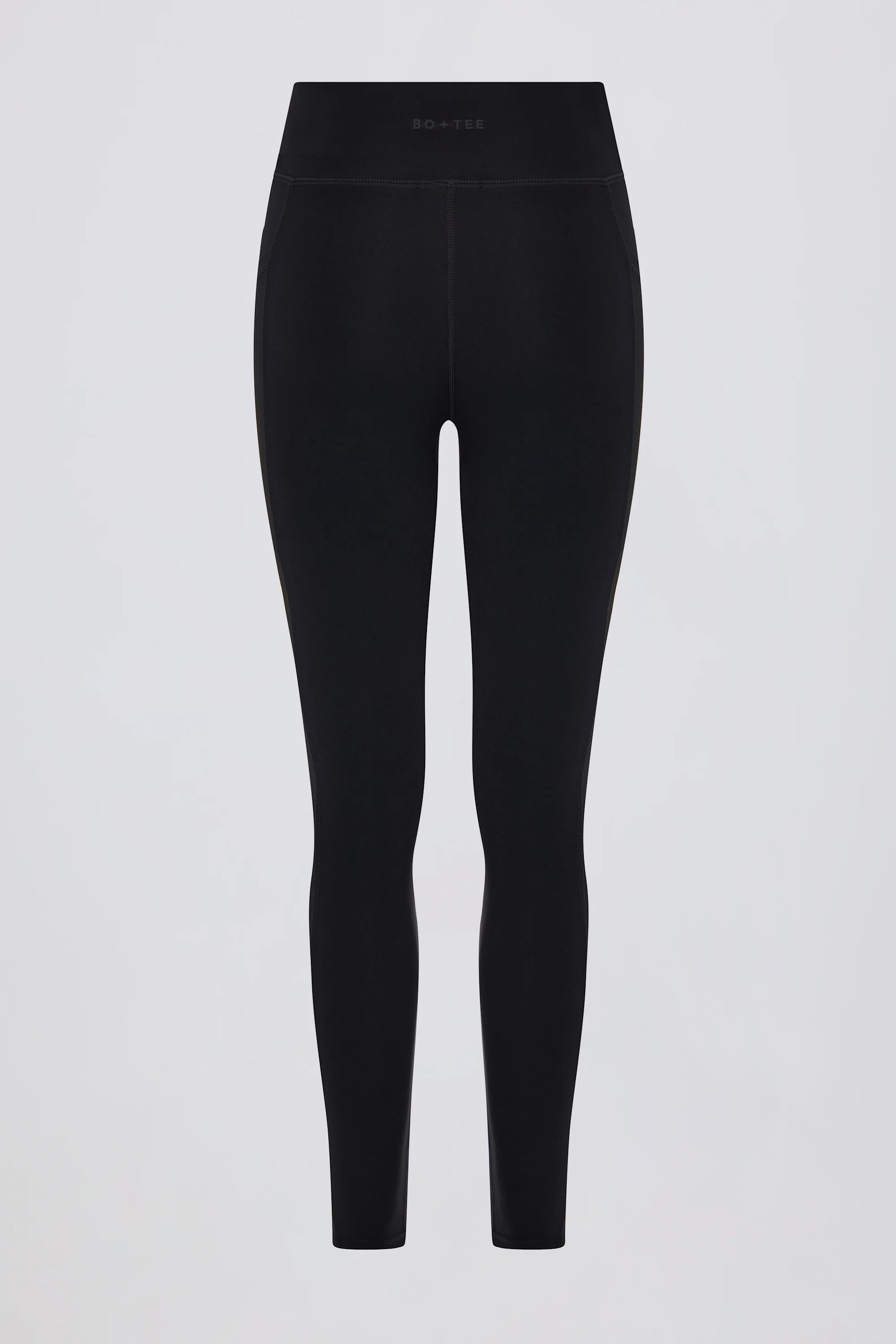 Soft Active Full-Length Pocket Leggings in Black - Image 4