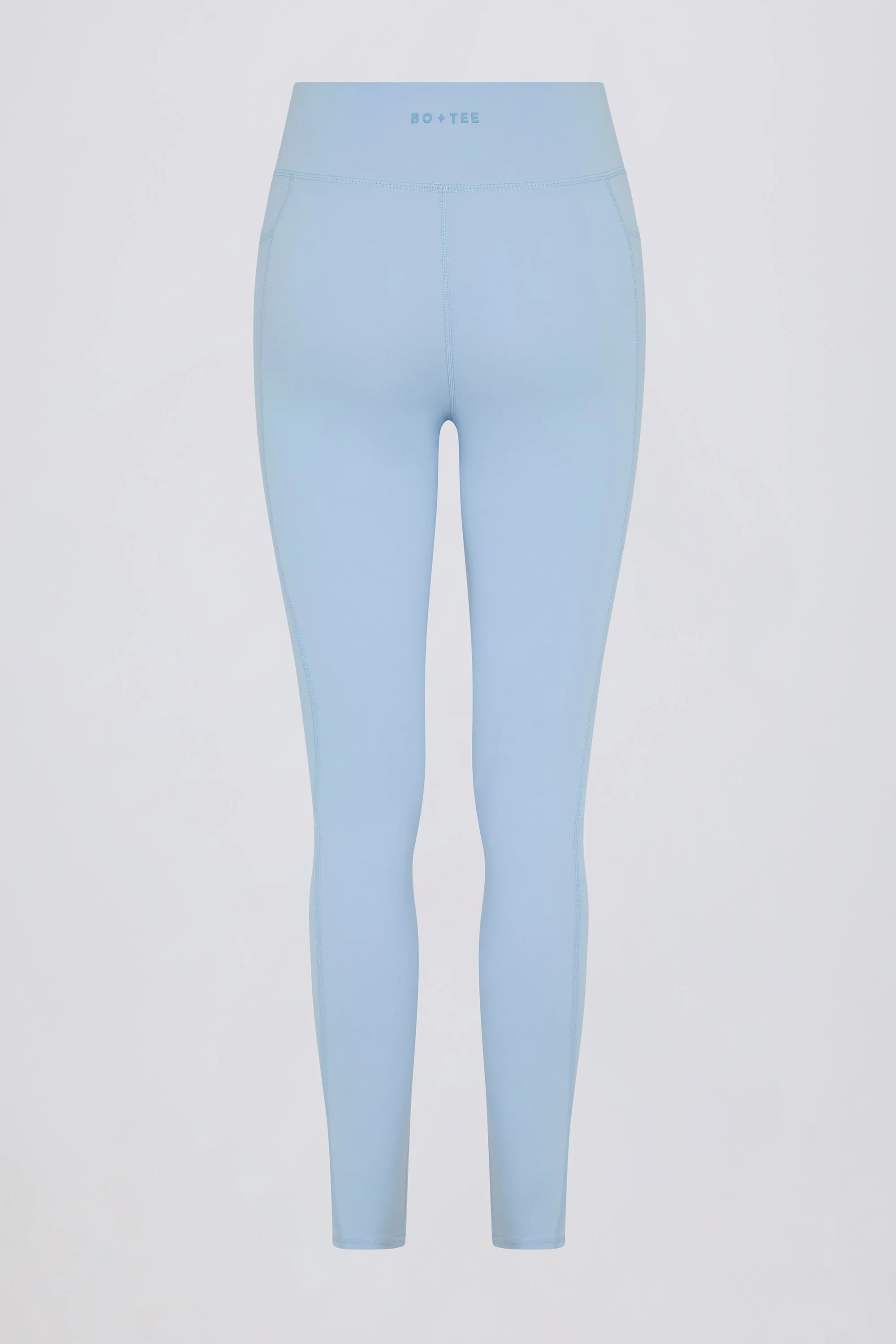 Soft Active Full-Length Pocket Leggings in Sky - Image 5