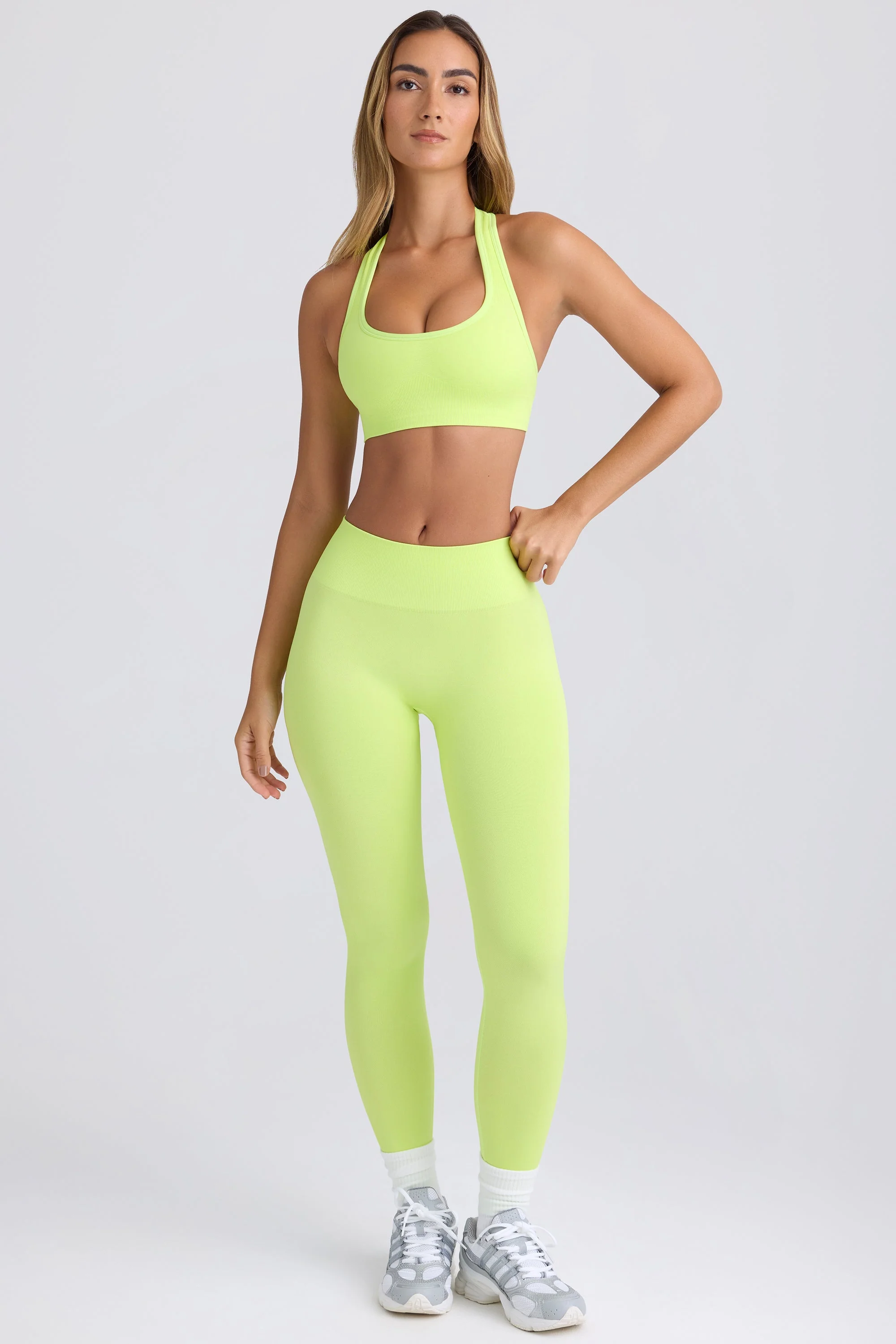 Super Sculpt Seamless Leggings in Key Lime - Image 5