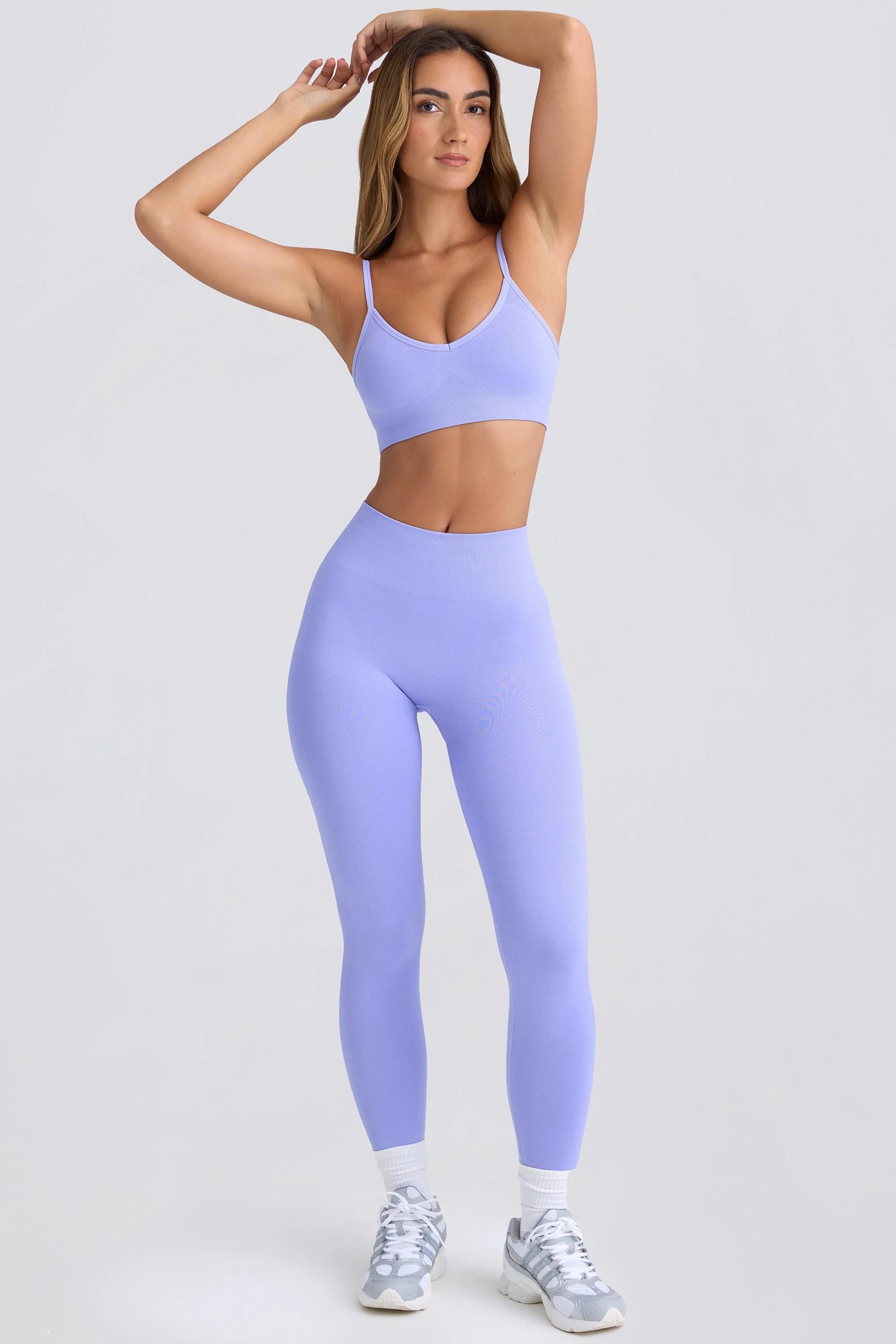 Super Sculpt Seamless Leggings in Periwinkle - Image 4