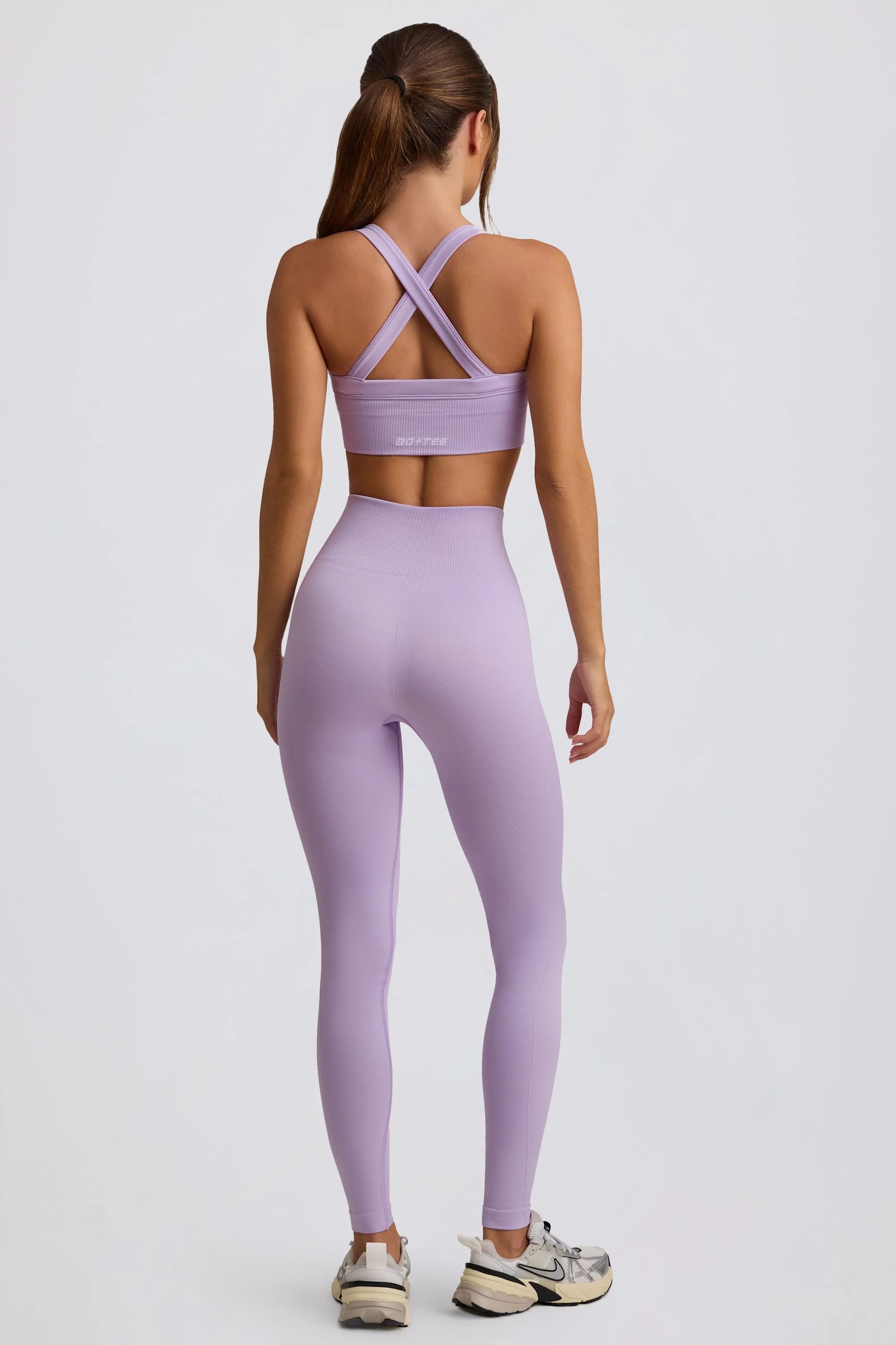 Super Sculpt Seamless High-Waist Leggings in Soft Lilac - Image 10