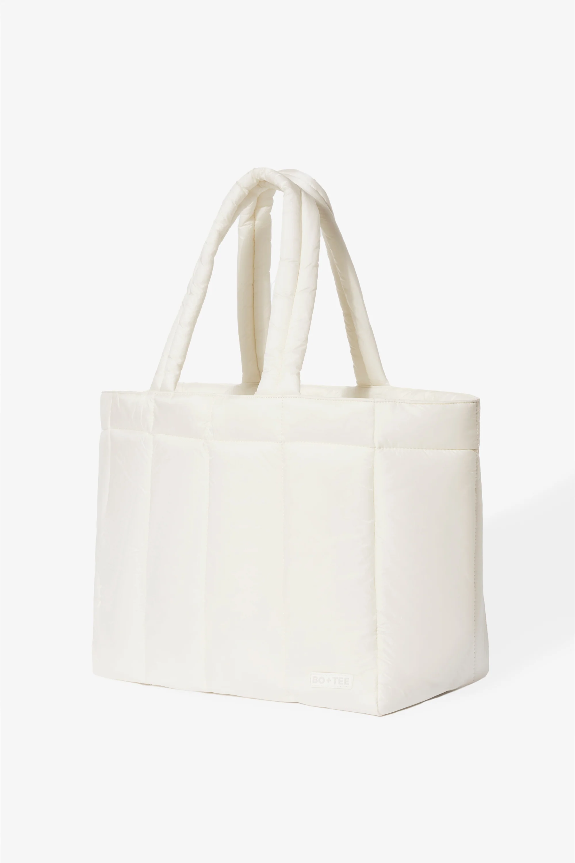 Waterproof Puffer Tote Bag in Ice - Image 5